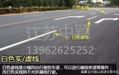 道路交通標(biāo)線圖文講解，僅花1分鐘讓你快速看懂，再也不會(huì)被違章扣分