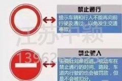 以下道路交通標(biāo)志老司機(jī)都不一定知道？90%人都會(huì)混淆！