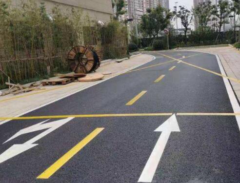 蘇州小區(qū)道路劃線哪家好？推薦江蘇中穎